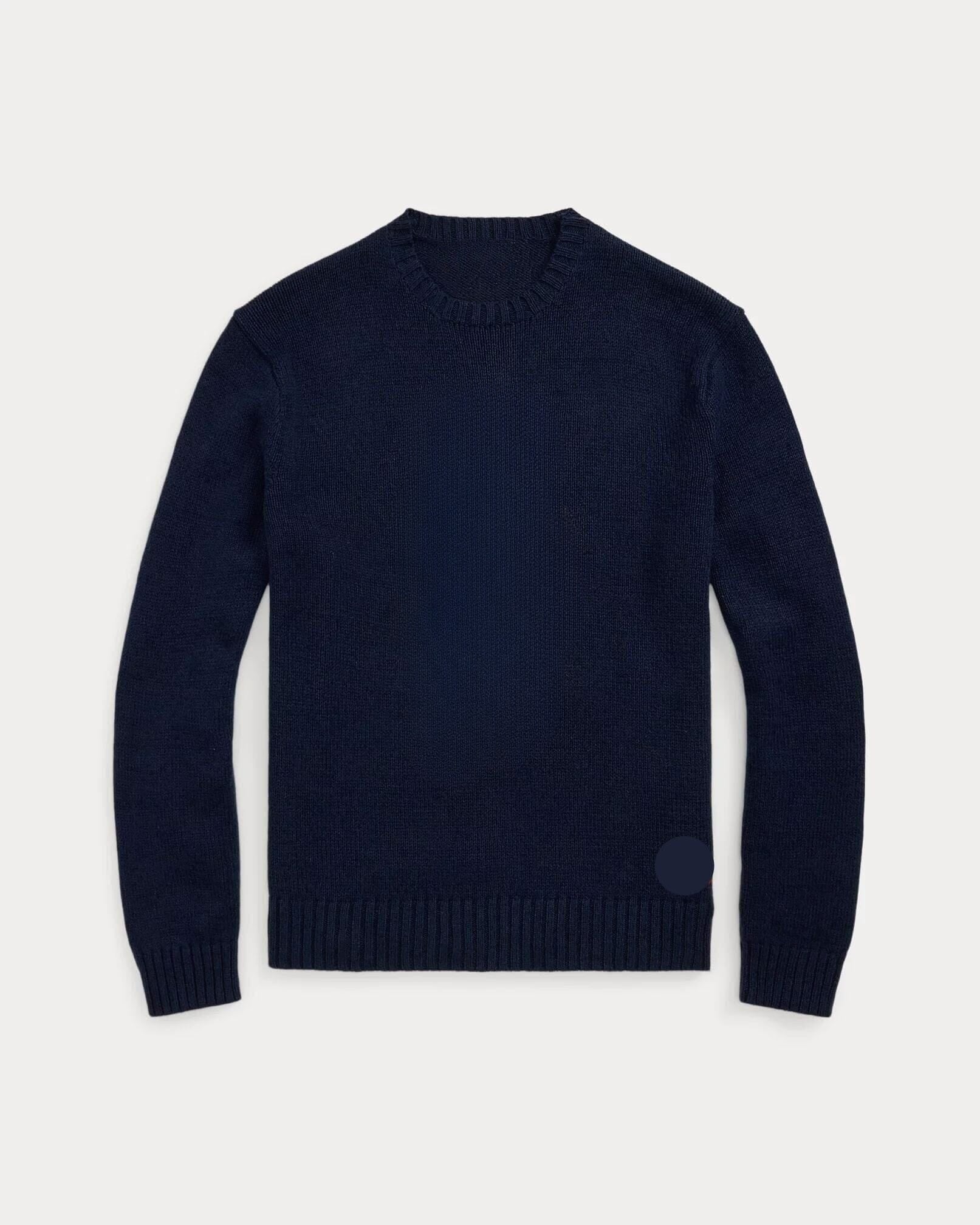 Polo Bear Cotton-Linen Sweater