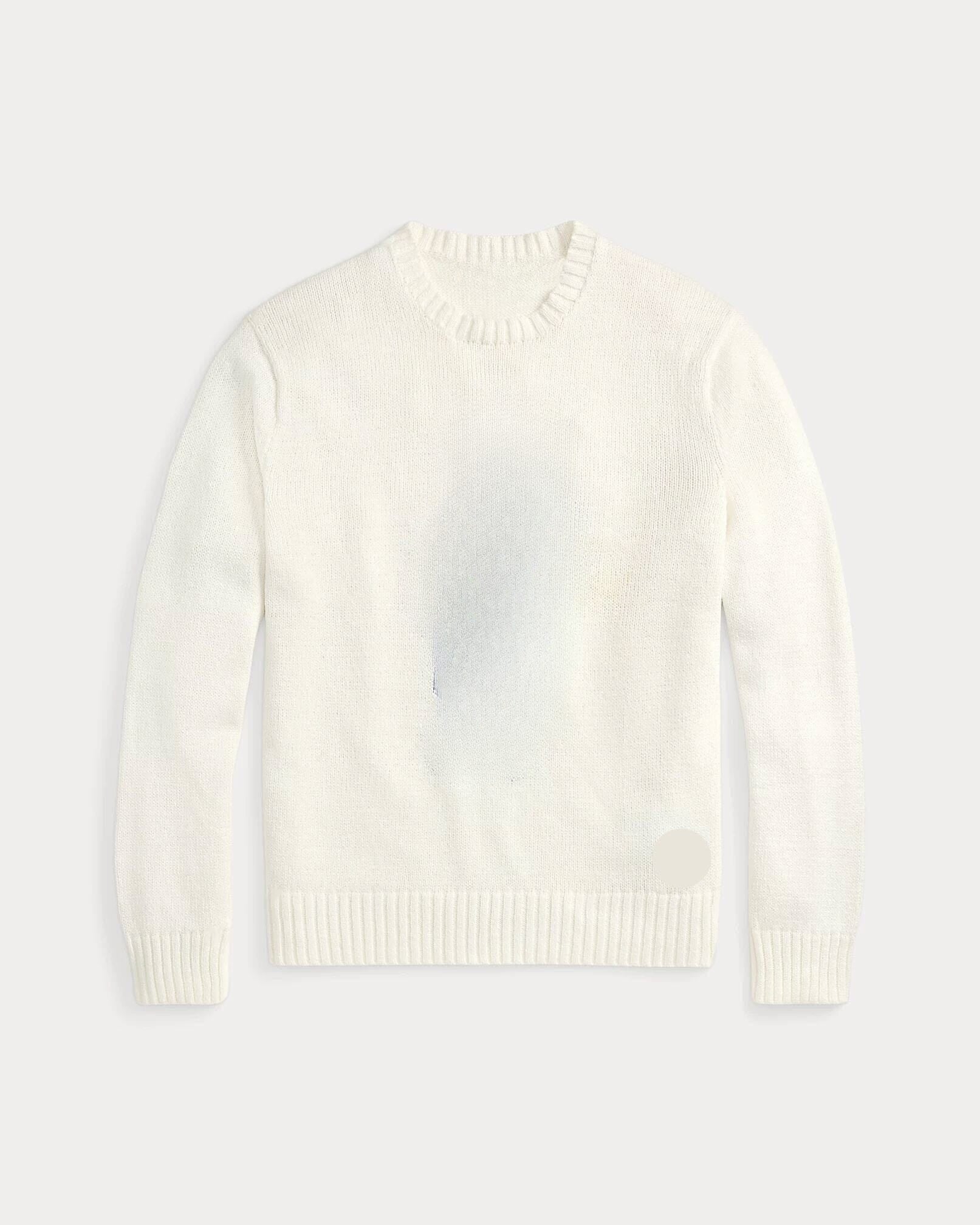 Polo Bear Cotton-Linen Sweater